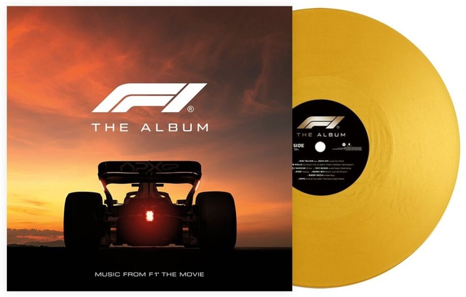 F1 - The Album - OST Gold Vinyl, LP