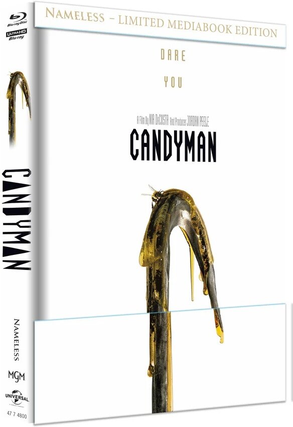 Candyman (2021) Cover B, Limited Edition, Mediabook, 4K Ultra HD + Blu-ray