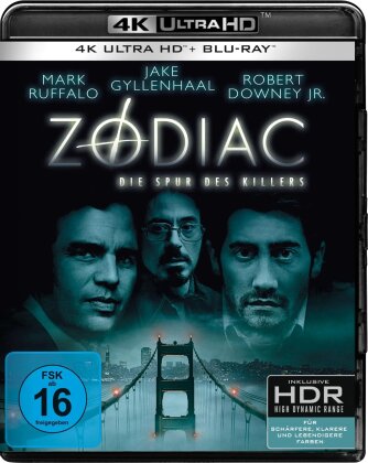 Zodiac - Die Spur des Killers (2007) (4K Ultra HD + Blu-ray)