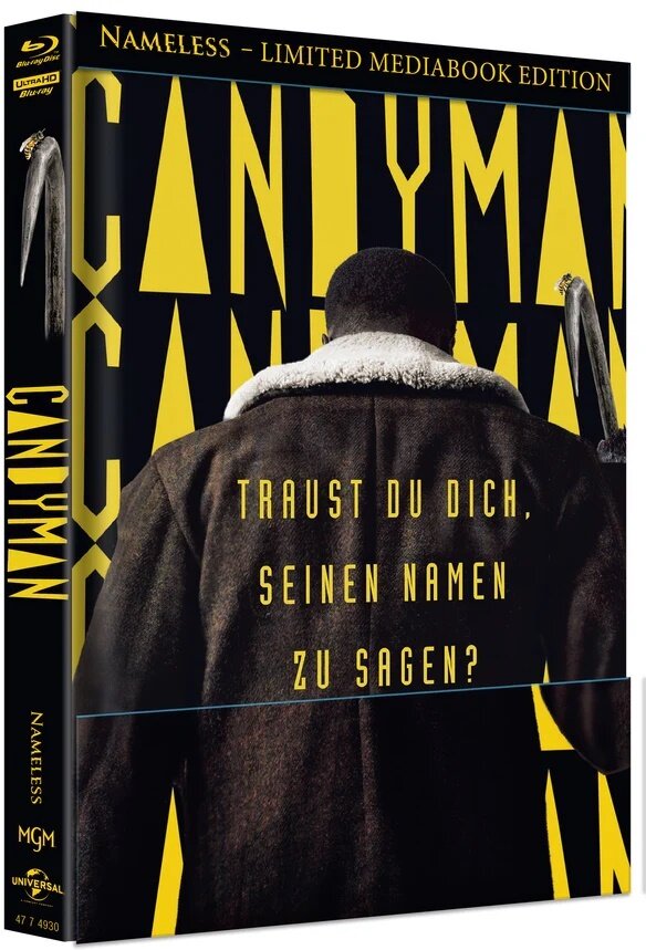 Candyman (2021) Cover A, Limited Edition, Mediabook, 4K Ultra HD + Blu-ray