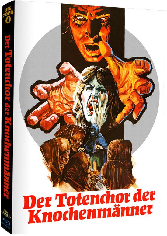 Der Totenchor der Knochenmänner (1973) Cover A, Phantastische Filmklassiker, Limited Edition, Mediabook