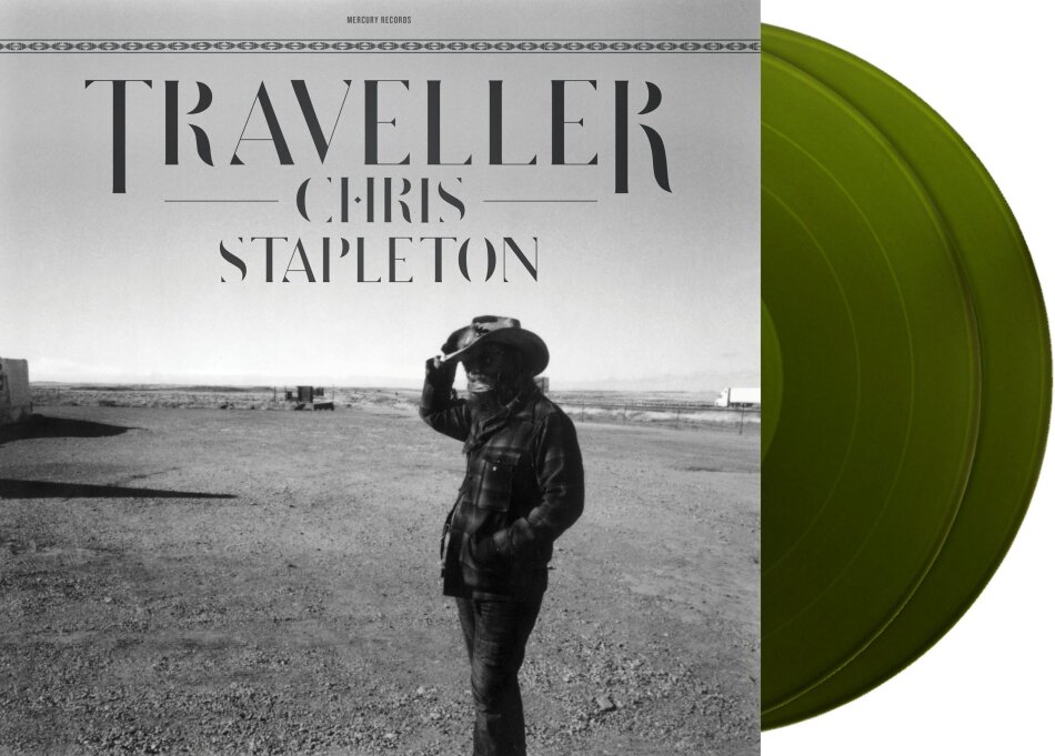 Chris Stapleton - Traveller 2025 Reissue, Édition 10ème Anniversaire, Édition Limitée, Green Vinyl, 2 LP