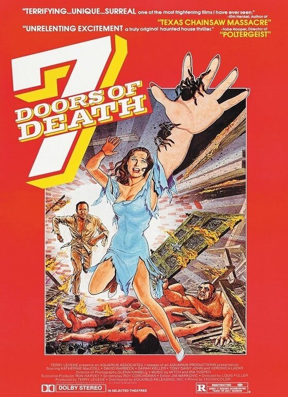 7 Doors of Death (1981) Cover C, Eurocult Collection, Limited Edition, Mediabook, Uncut, 4K Ultra HD + Blu-ray + CD