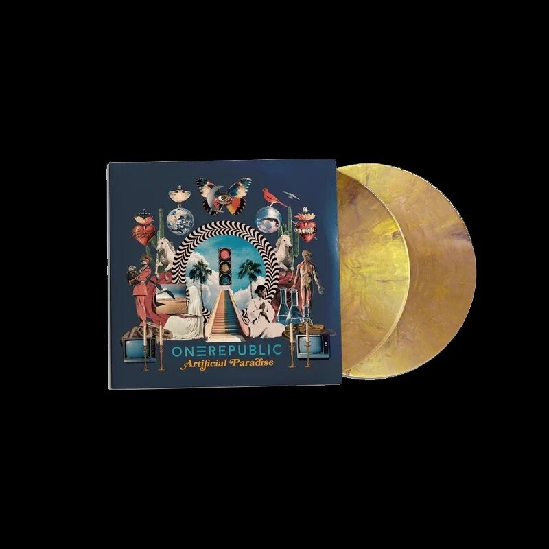 OneRepublic - Artificial Paradise RSD 2024, Limited Edition, Gold & Pure Cloudy Vinyl, 2 LPs