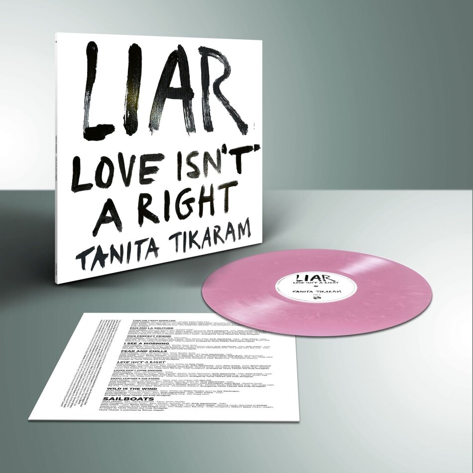 Tanita Tikaram - LIAR (Love Isn't A Right) Limited Edition, Pink/Red Vinyl, LP