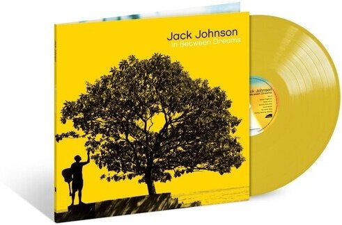 Jack Johnson - In Between Dreams 2025 Reissue, Brushfire Records, Yellow Vinyl, LP