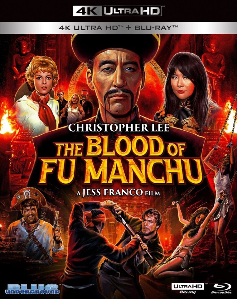 The Blood of Fu Manchu (1968) 4K Ultra HD + Blu-ray