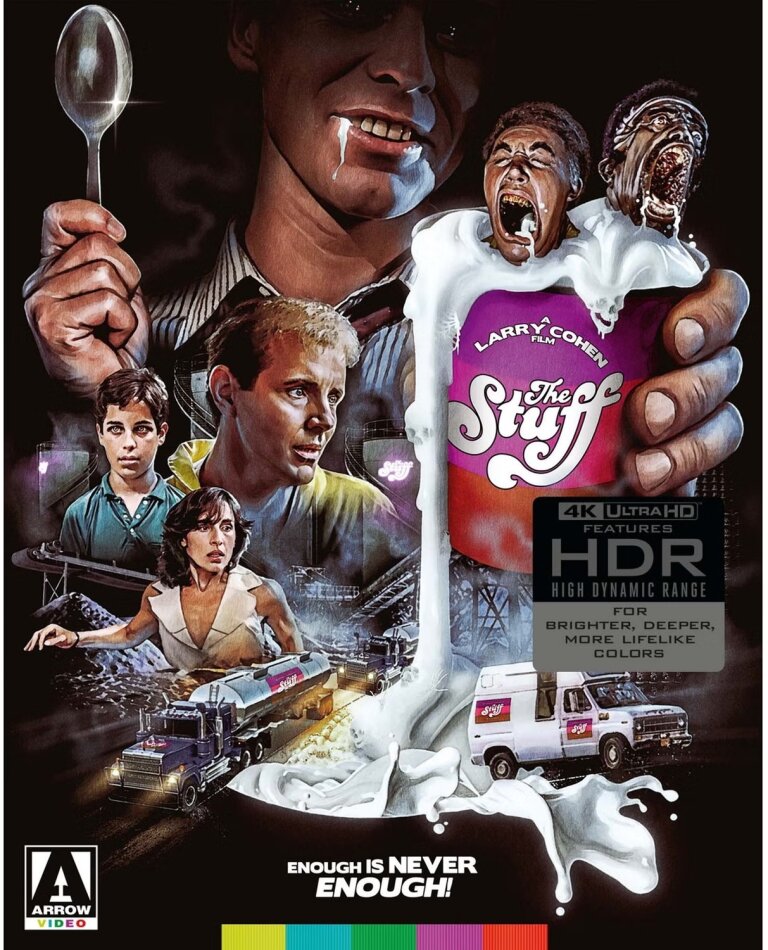 The Stuff (1985) Limited Edition, Restored, 4K Ultra HD + Blu-ray