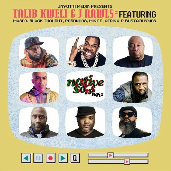 Talib Kweli & J Rawls - Native Sons Part 2 7" Single