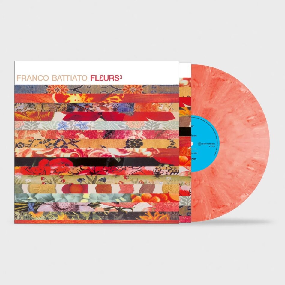 Franco Battiato - Fleurs 3 2025 Reissue, Limited Edition, Transparent Red / White Vinyl, LP