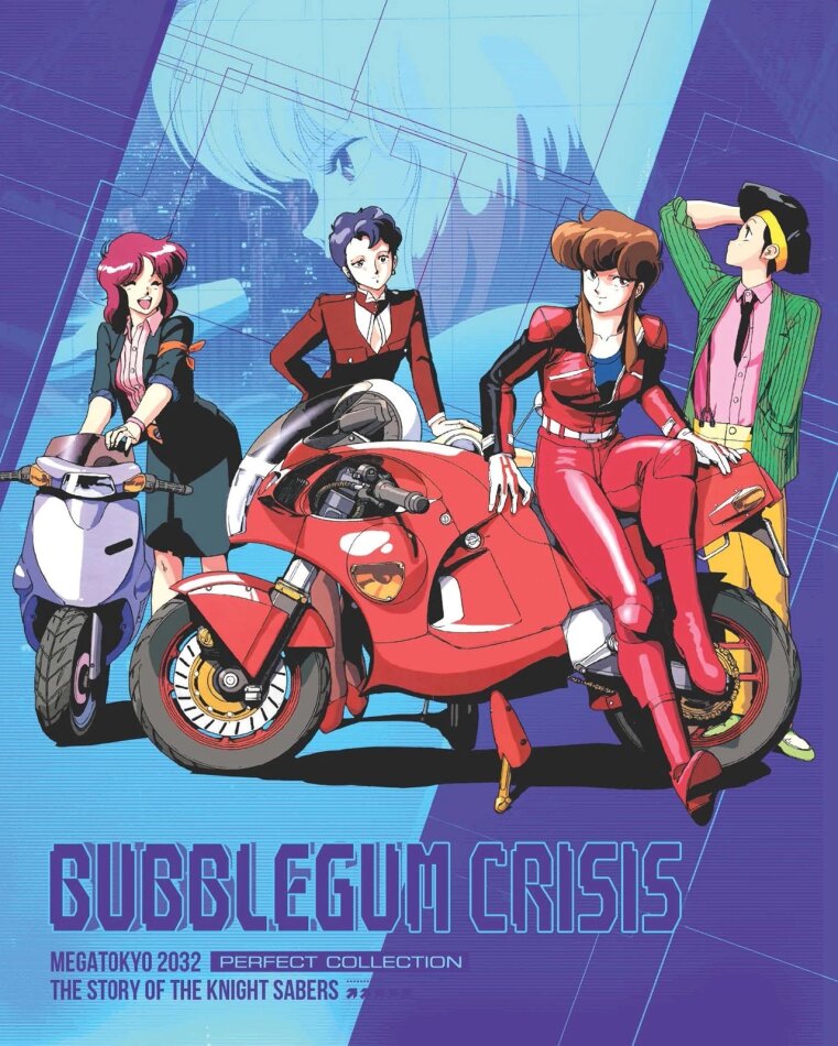 Bubblegum Crisis: Megatokyo 2023 - The Story of the Knight Sabers - Perfect Collection Collector's Edition, 2 Blu-rays