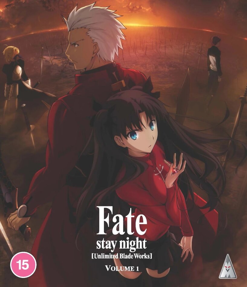 Fate/Stay Night: Unlimited Blade Works - Volume 1 - Season 1 4 Blu-rays