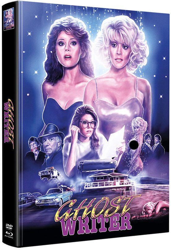 Ghost Writer (1989) Wattiert, Limited Edition, Mediabook, Blu-ray + DVD