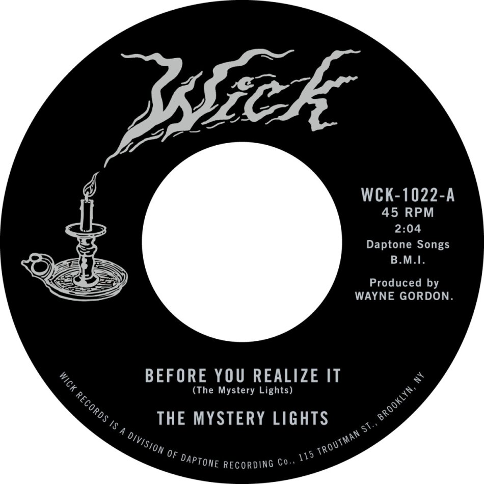 The Mystery Lights - Before You Realise It/Cerebral Crack 7" Single