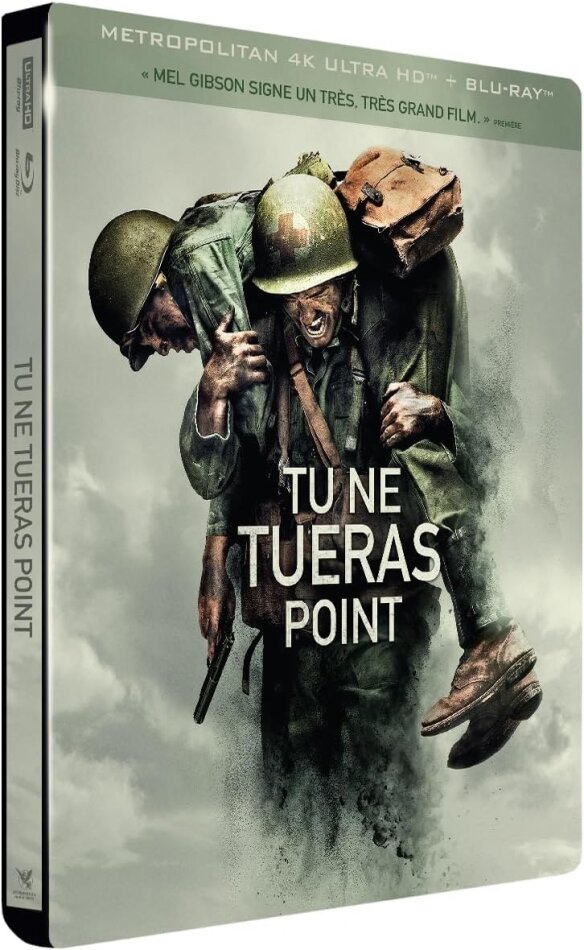 Tu ne tueras point (2016) Limited Edition, Steelbook, 4K Ultra HD + Blu-ray