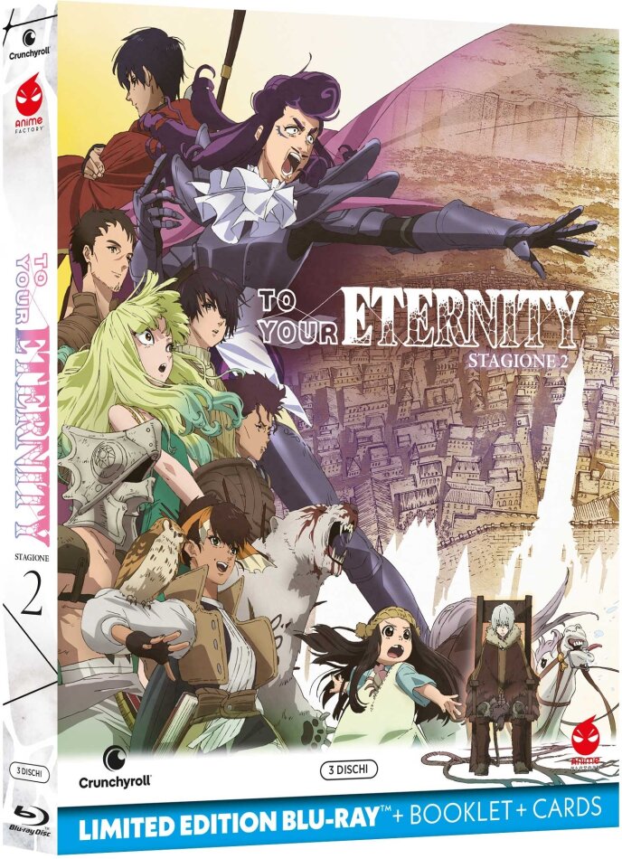 To Your Eternity - Stagione 2 + Booklet, + Cards, Limited Edition, 3 Blu-rays