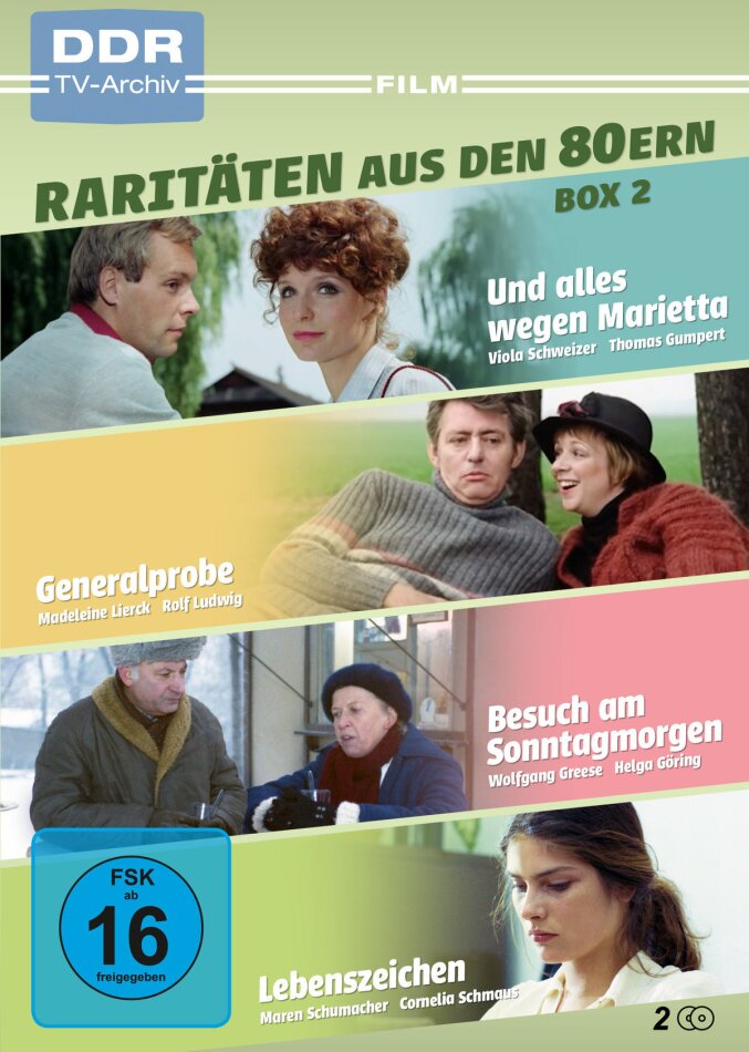 Raritäten aus den 80ern - Box 2 DDR TV-Archiv, 2 DVDs
