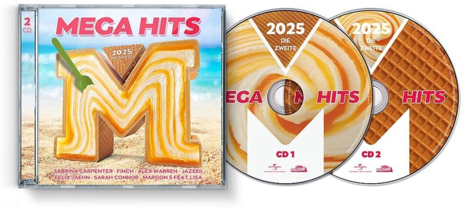 MegaHits 2025 - Die Zweite 2 CD