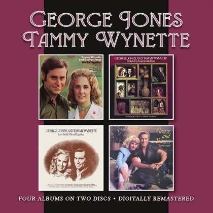 George Jones & Tammy Wynette - We Go Together / We Love To Sing About Jesus (BGO - BEAT GOES ON, 2 CDs)