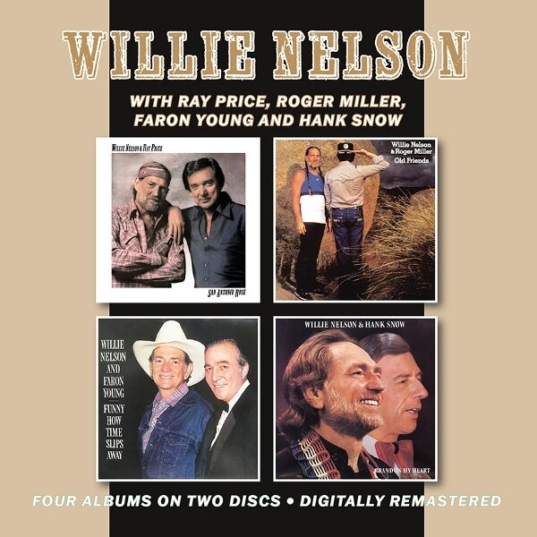 Willie Nelson - San Antonio Rose / Old Friends / Funny How Time BGO - BEAT GOES ON, 2 CD
