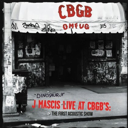 J Mascis (Dinosaur Jr.) - Live At CBGB's The First Acoustic Show (2025 Reissue, Transparent Red Vinyl, LP)