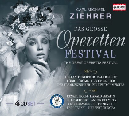 Carl Michael Ziehrer (1842-1922) - Das Gro&szlig;e Operetten Festival (4 CDs)