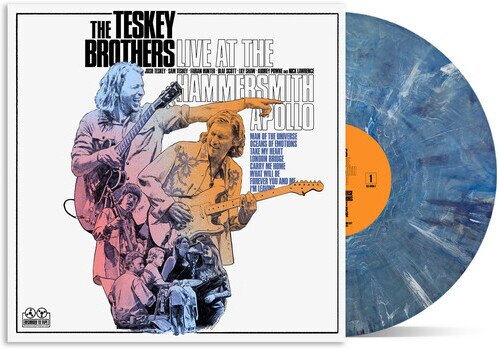 The Teskey Brothers - Live At The Hammersmith Apollo Glassnote Music, Limited Edition, Blue Vinyl, LP