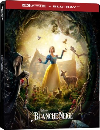 Blanche Neige (2025) (&Eacute;dition Limit&eacute;e, Steelbook, 4K Ultra HD + Blu-ray)