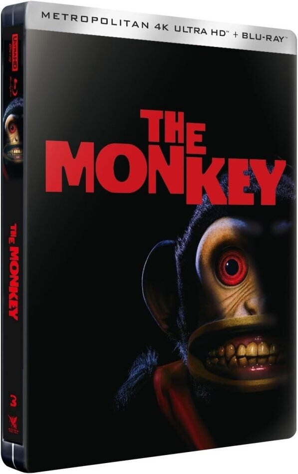The Monkey (2025) Édition Limitée, Steelbook, 4K Ultra HD + Blu-ray