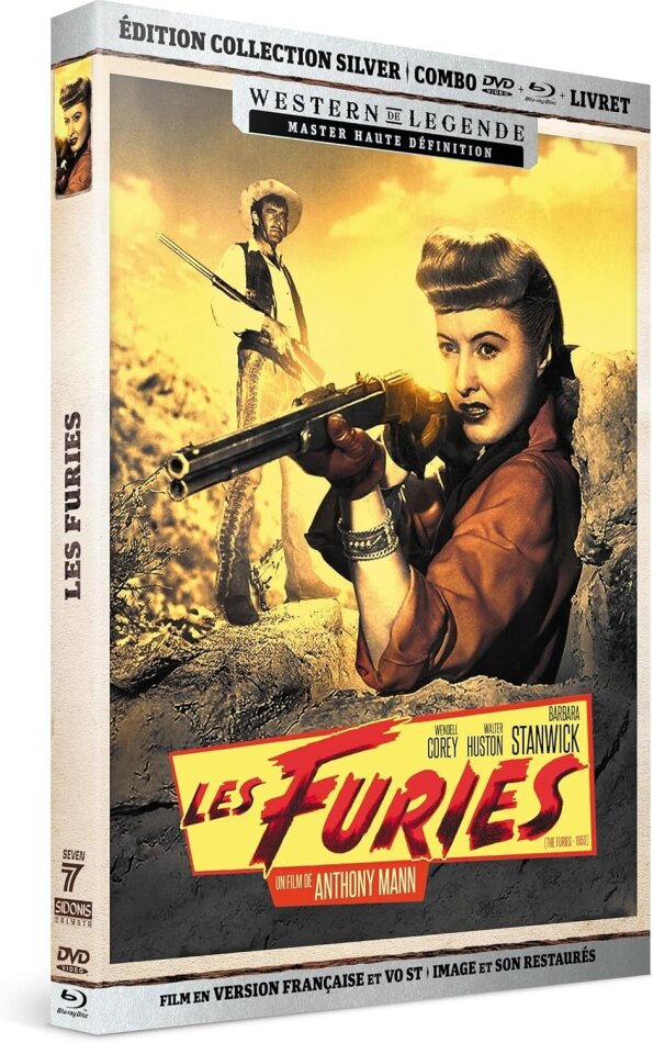 Les Furies (1950) Édition Collection Silver, Western de Légende, Blu-ray + DVD + Booklet
