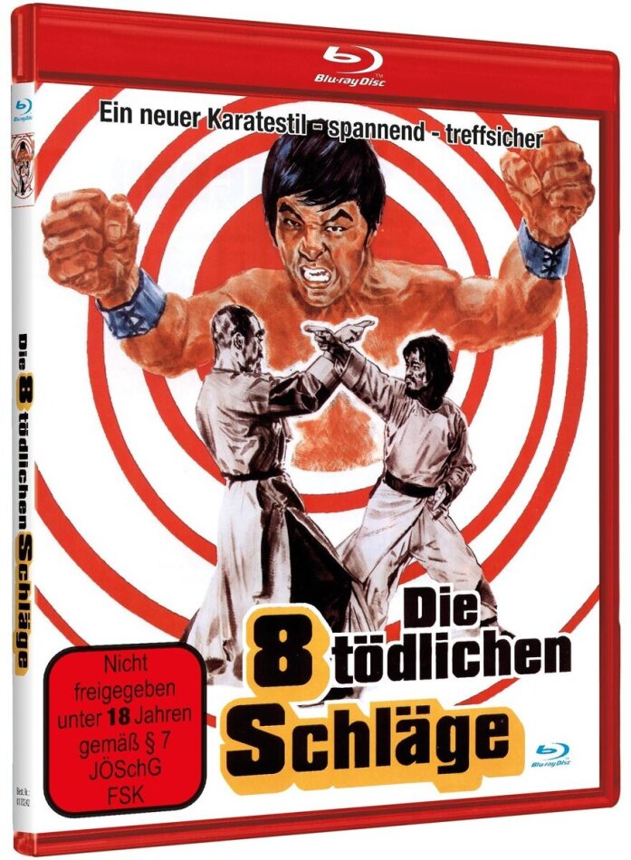 Die 8 Tödlichen Schläge (1979) Cover B, Wendecover, Limited Edition