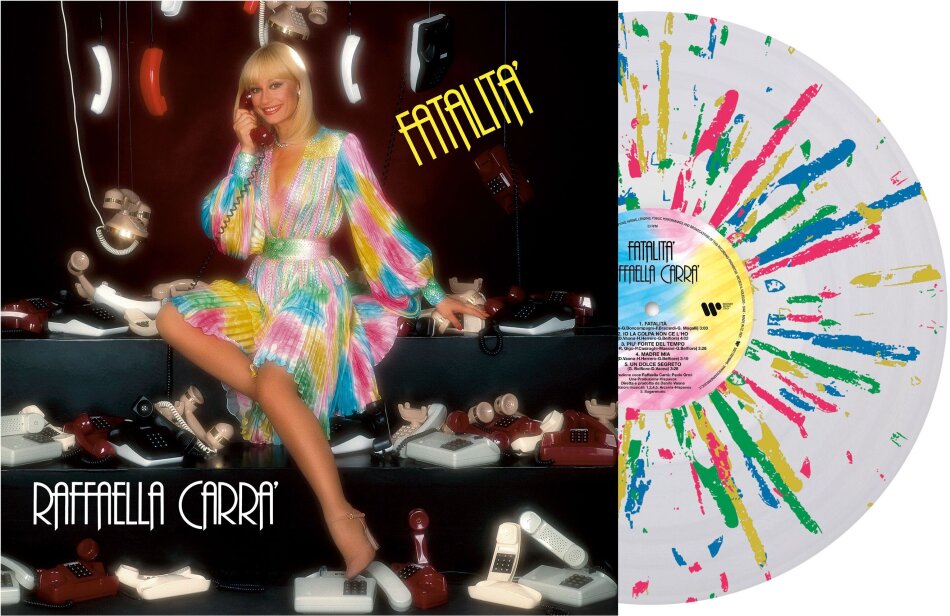 Raffaella Carra - Fatalita Splatter Vinyl, LP