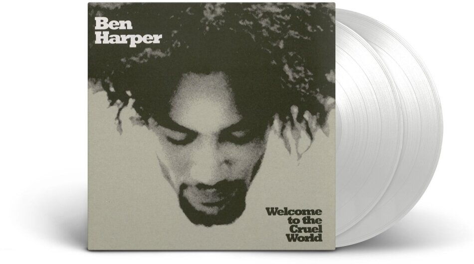 Ben Harper - Welcome To The Cruel World 2025 Reissue, 45 RPM, Limited Edition, White Vinyl, 2 LPs
