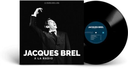 Jacques Brel - A La Radio (LP)