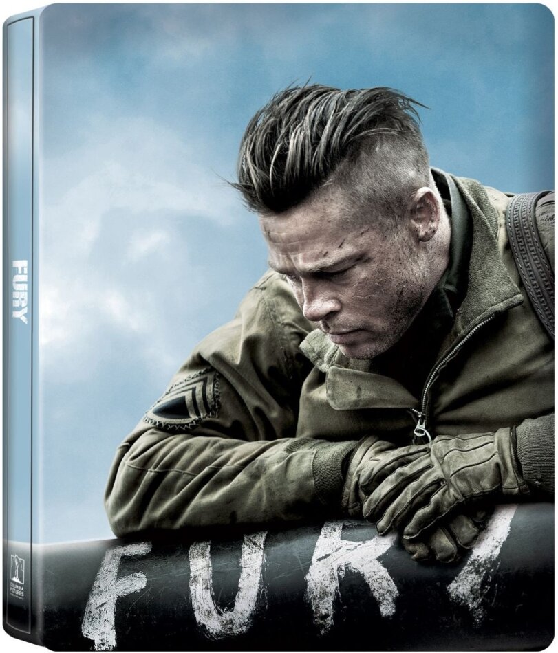 Fury (2014) Édition Limitée, Steelbook, 4K Ultra HD + Blu-ray