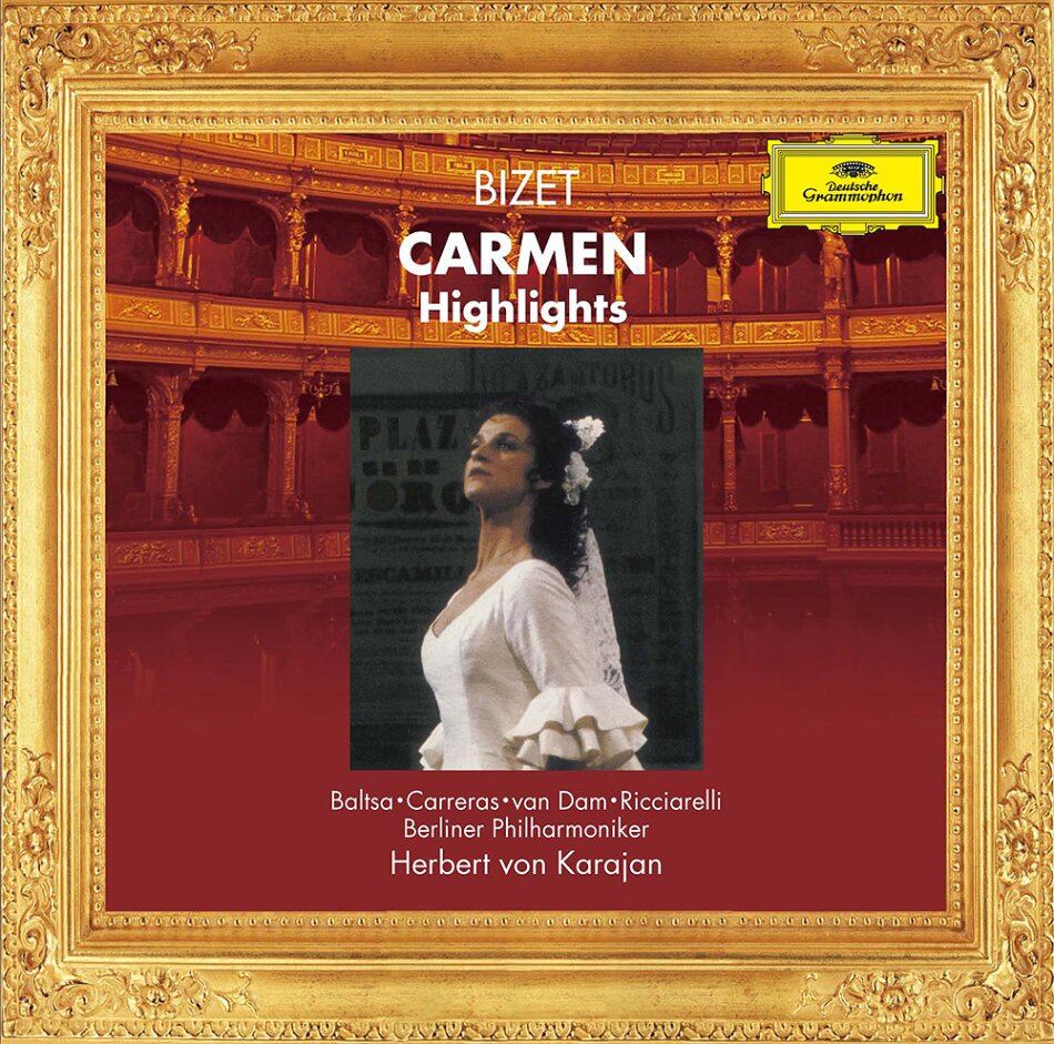 Georges Bizet (1838-1875), Herbert von Karajan, Jose van Dam, Katia Ricciarelli, … - Carmen (Highlights) Japan Edition, HQCD REMASTER