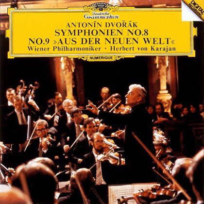 Herbert von Karajan & Antonin Dvor&aacute;k (1841-1904) - Sinfonien No. 8 & 9 "Aus der neuen Welt" (Japan Edition, 2025 Reissue, HQCD REMASTER)