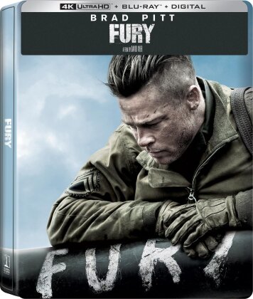 Fury (2014) (Limited Edition, Steelbook, 4K Ultra HD + Blu-ray)