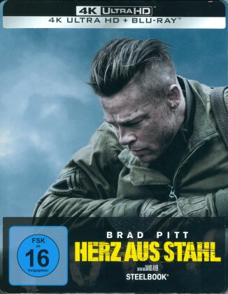 Herz aus Stahl (2014) (Limited Edition, Steelbook, 4K Ultra HD + Blu-ray)
