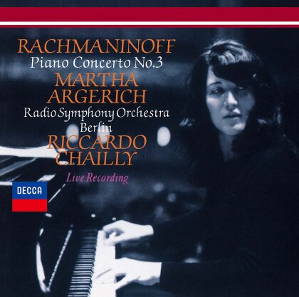 Sergej Rachmaninoff (1873-1943), Peter Iljitsch Tschaikowsky (1840-1893), Riccardo Chailly, Martha Argerich & Radio Symphony Orchestra Berlin - Piano Concerto 3, Piano Concerto 1 - Live Recording (Japan Edition, UHQCD)