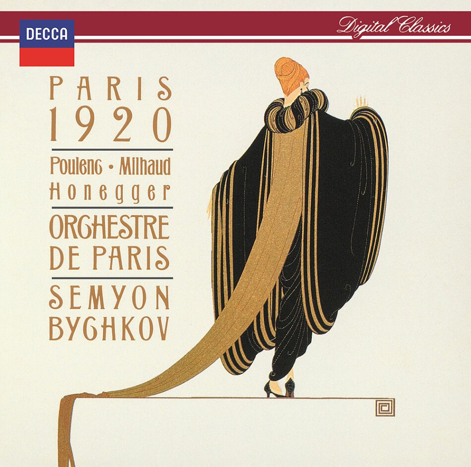 Francis Poulenc (1899-1963), Darius Milhaud (1892-1974), Arthur Honegger (1892-1955), Semyon Bychkov & Orchestre de Paris - Paris 1920 - Poulenc: Les Biches / Milhaud: Boeuf Japan Edition, UHQCD