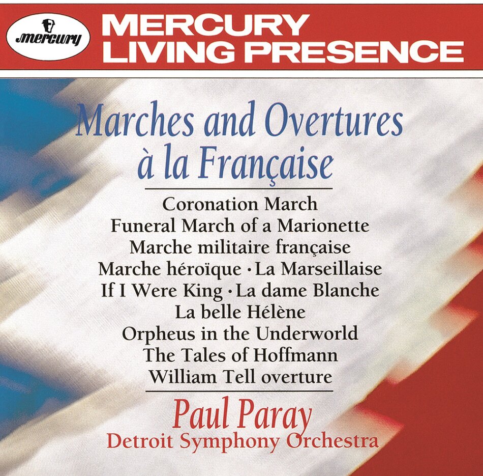 Paul Paray (1886-1979) & Detroit Symphony Orchestra - Marches & Overtures A La Francaise Japan Edition, UHQCD