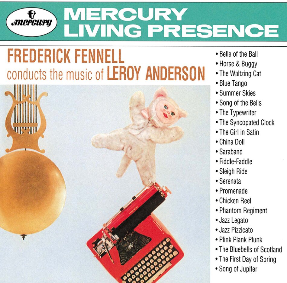 Frederick Fennell & Leroy Anderson (1908-1975) - Frederick Fennell Conducts The Music Of Leroy Japan Edition, UHQCD