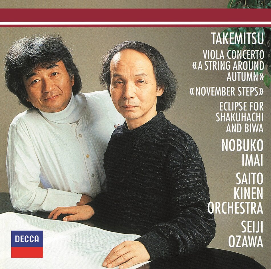 Nobuko Imai, Toru Takemitsu (1930-1996), Seiji Ozawa & Saito Kinen Orchestra - November Steps / Eclipse / String Japan Edition, UHQCD