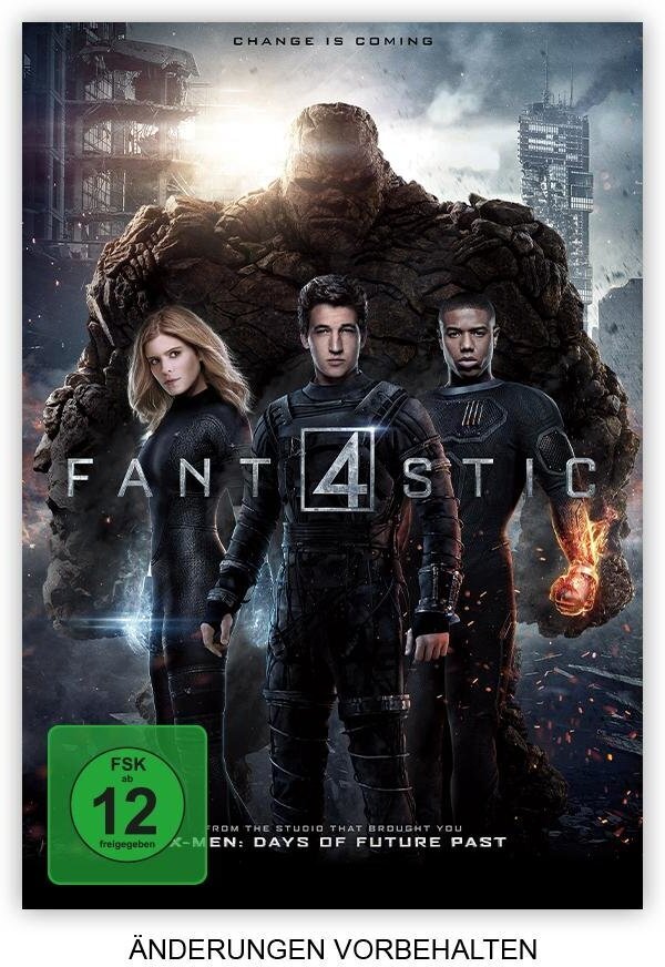 Fantastic 4 (2015) Cover B, Limited Edition, Mediabook, 4K Ultra HD + Blu-ray