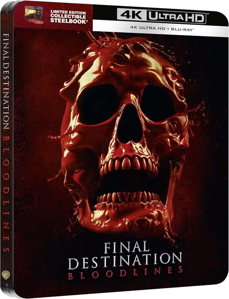 Final Destination : Bloodlines (2025) Édition Limitée, Steelbook, 4K Ultra HD + Blu-ray