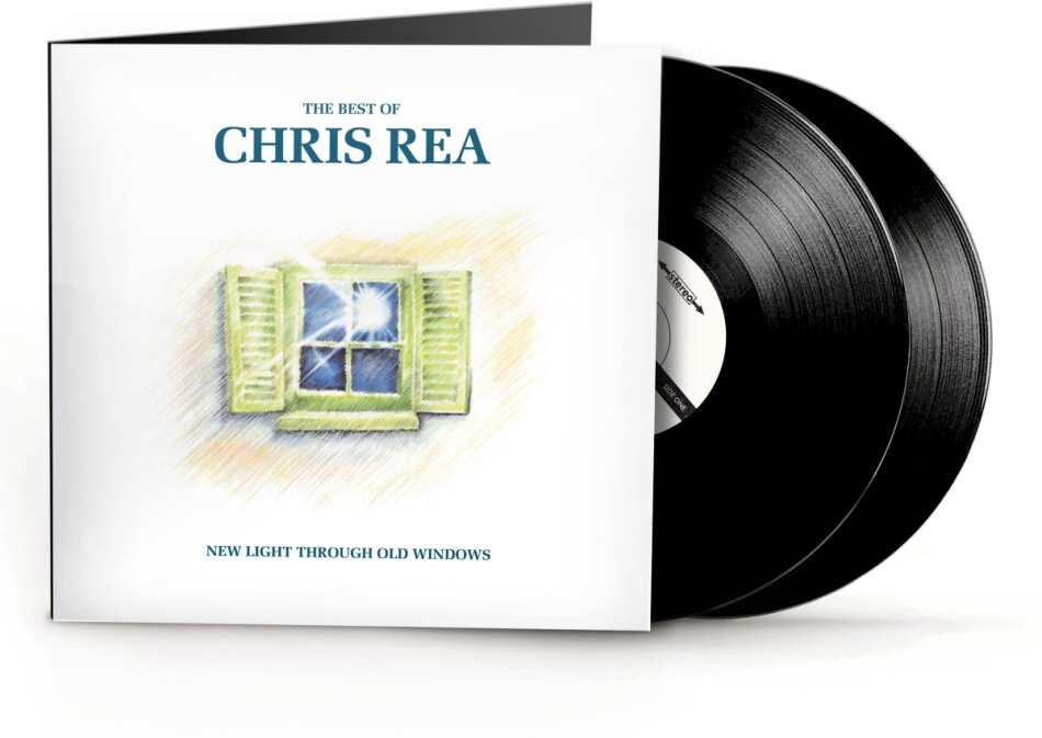 Chris Rea - New Light Through Through Old Windows - The Best Of 2025 Remaster, 2025 Reissue, Warner, Crystal Clear Vinyl, 2 LPs