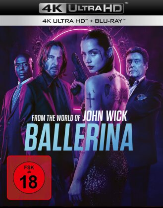 Ballerina - From the World of John Wick (2025) (4K Ultra HD + Blu-ray)