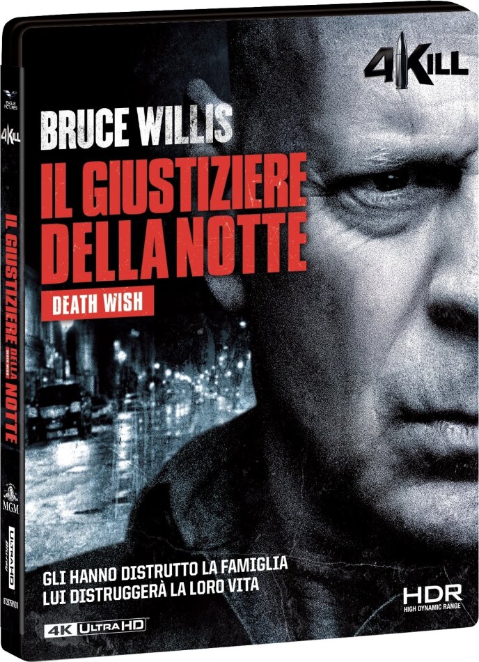 Il giustiziere della notte - Death Wish (2017) Neuauflage, 4K Ultra HD + Blu-ray