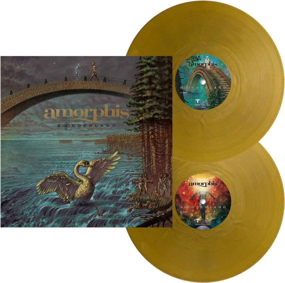 Amorphis - Borderland Bones Gold Opaque, 2 LP